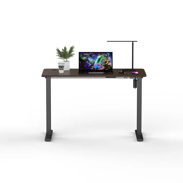 Office Table Frame Electric Height Adjustable Desk Frame Stand Up Ergonomic Electric Lift Table Legs Office Furniture