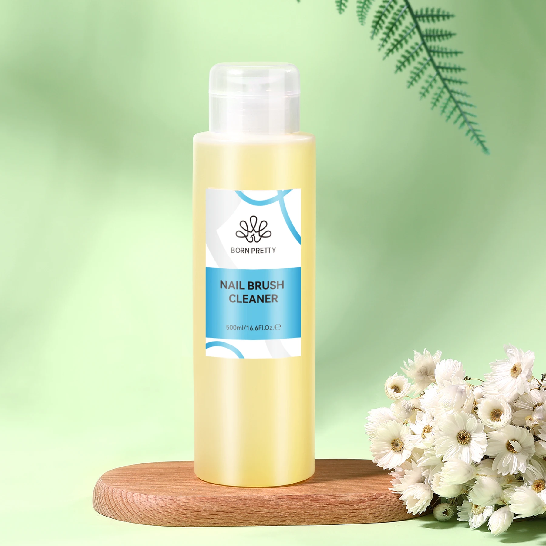 BORN PRETTY 500ml Nail Brush Cleaner Liquid for Quickly Clean Nourish Acrylic Nail Brushes