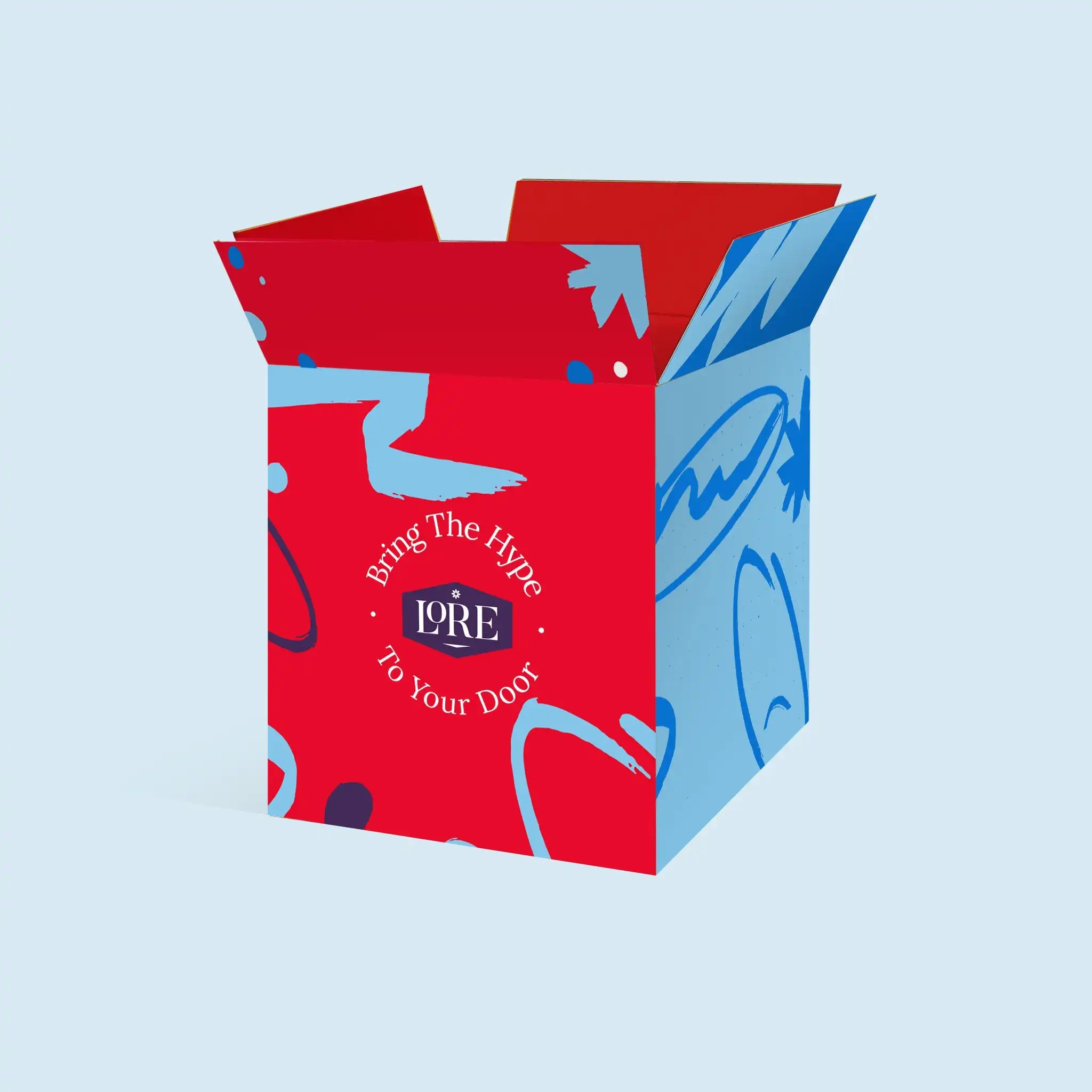 Outdoor Products Customized Logo Print Corrugate Cardboard Delivery Boxes Industrial Package mailer Shipping boxes