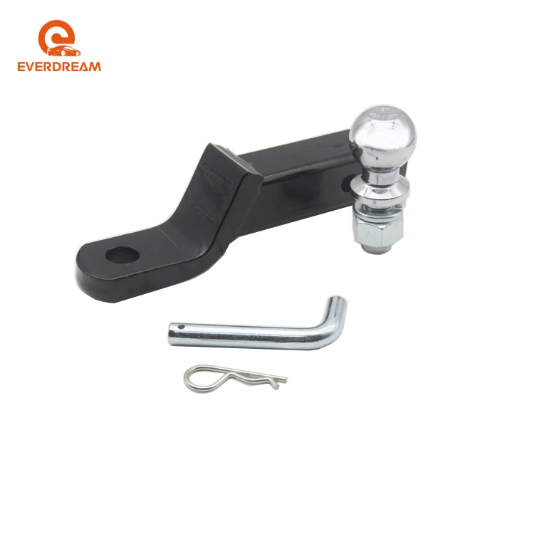 Steel Hitch For Jeep Wrangler JK 2007-2017  Heavy Duty Auto Tow Bars Trailer 2-Inch Receiver & Trailer Hitch Ball Mount