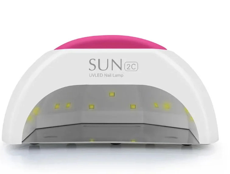 New 48w Pro Cure Wireless Dual Light Rechargeable Cordless Sun Uv Led Gel Dryer  For Salon  Led Uv Pince Lamp Nail Table