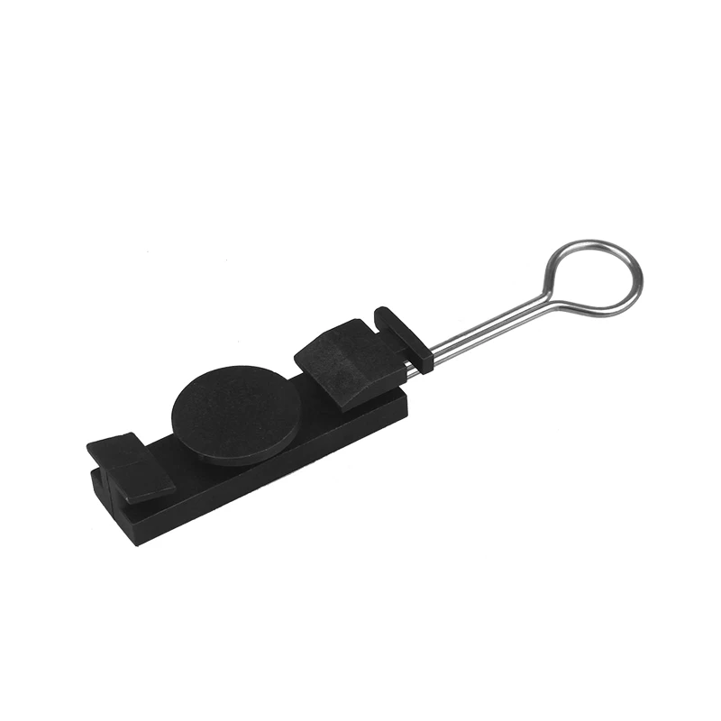 FTTH installation accessories Fiber Optic Tension Clamp Fixing Draw Hook Cable Retractor