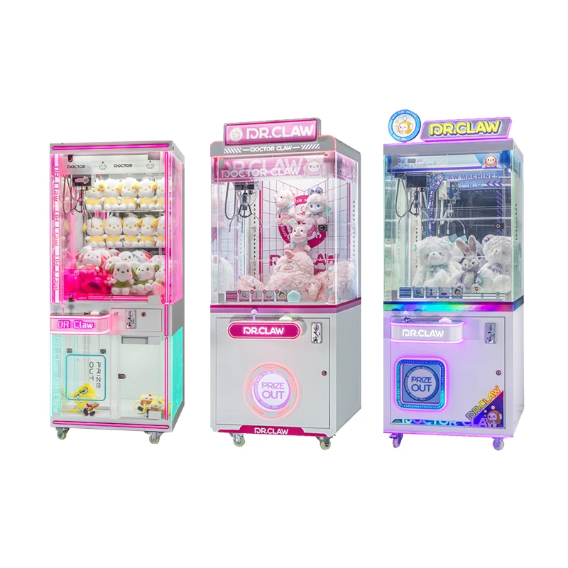 TONGRU Factory  12 Hours Design Claw Crane Machine Toy Crane Machine Coin Operated Games Catch Doll Gift Game For Sale