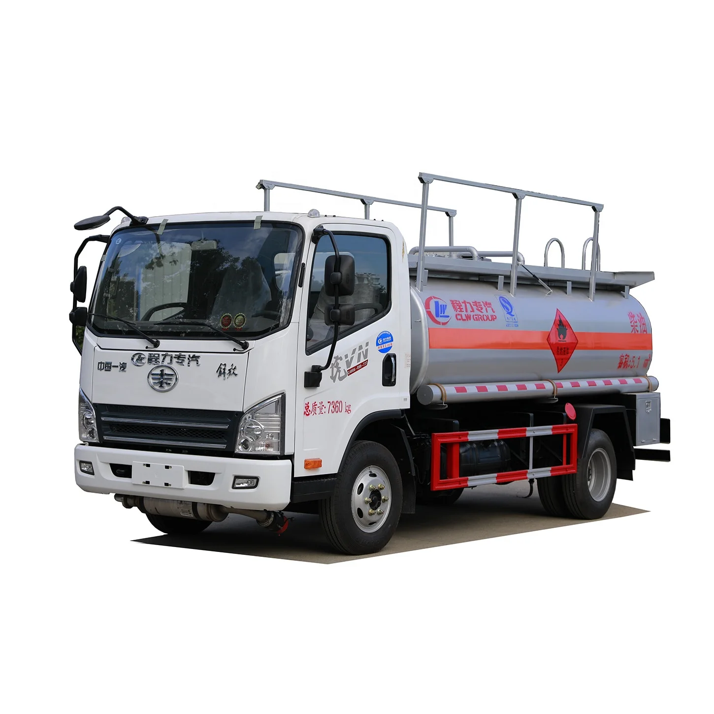 5cbm  diesel  Petrol  Dispensing Truck  Mobile Refueling Tanker Truck for Sale