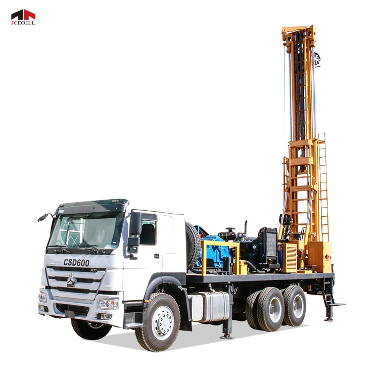 Deep Borehole 600M Depth Water Well Drilling Machine Equipment For Sale