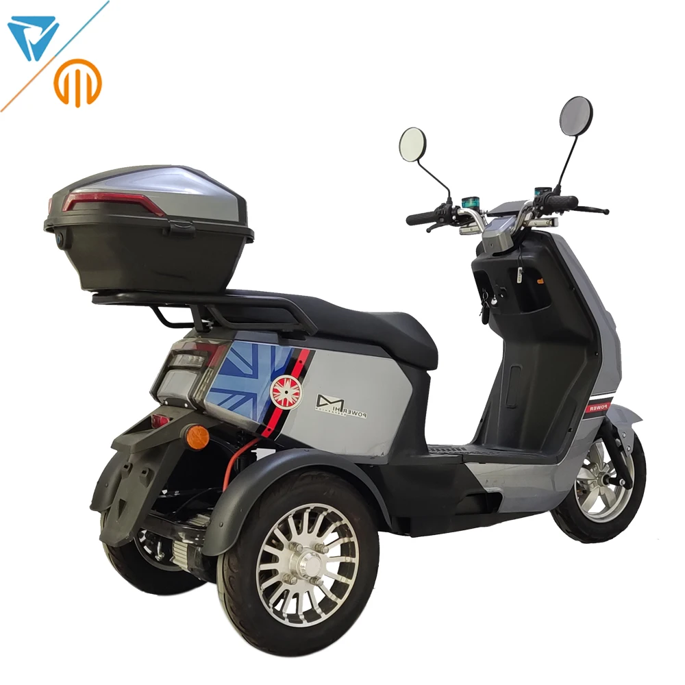 Vimode 2022 Горячая продажа! 72v 1000w 3 колеса взрослый Электрический двигатель трехколесный велосипед Скутер мотоцикла высокого качества