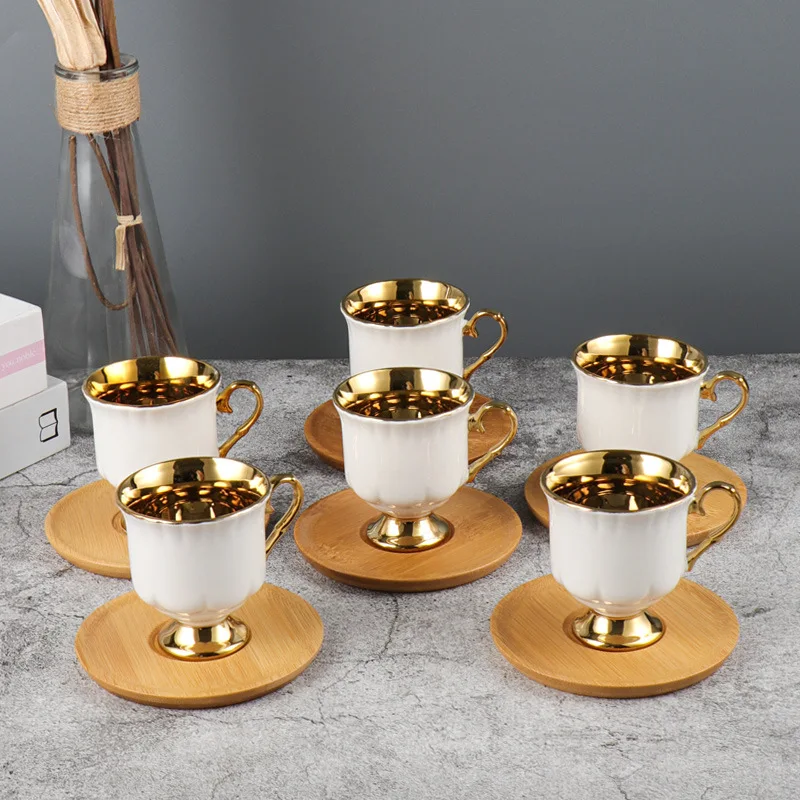 Middle East Turkey coffee set ceramic set gift vintage foreign trade Amazon coffee cup gift box