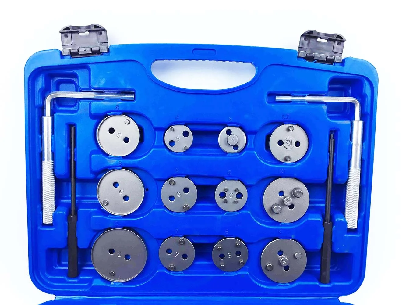 SUGETOOLS carbon steel 35pcs pin punches rear brake disc removal tool set for car brake caliper piston