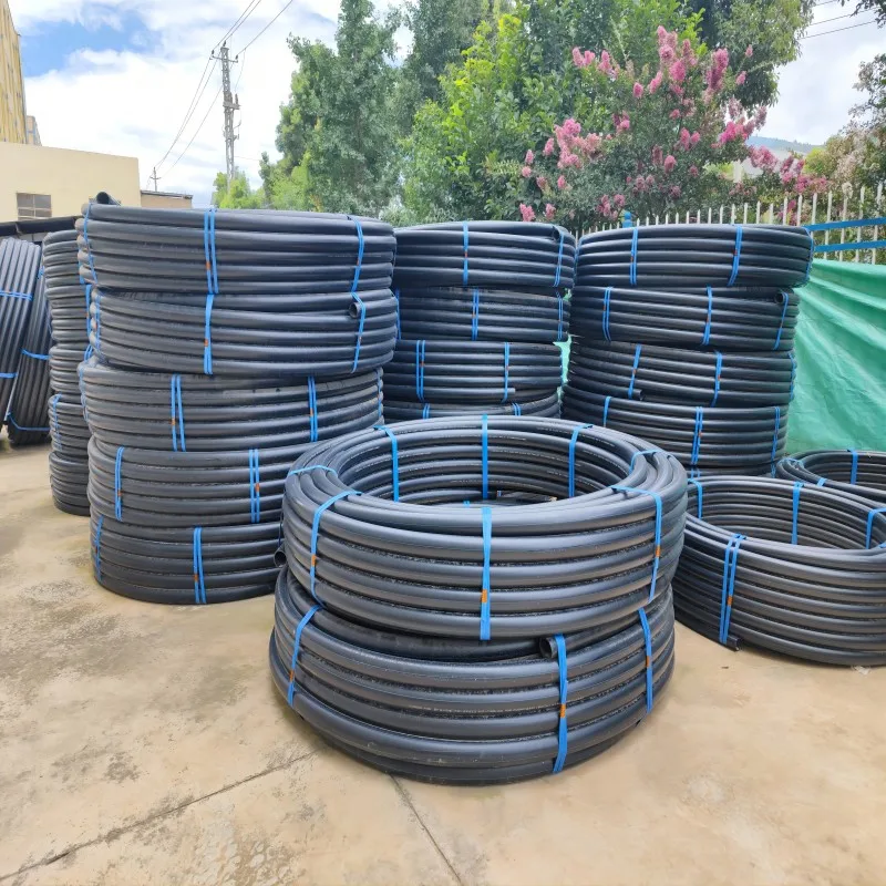 High Quality HDPE PE16 to PE100  Large Diameter Polyethylene Pipe for water supply PE pipe v2-inch black PE pipe