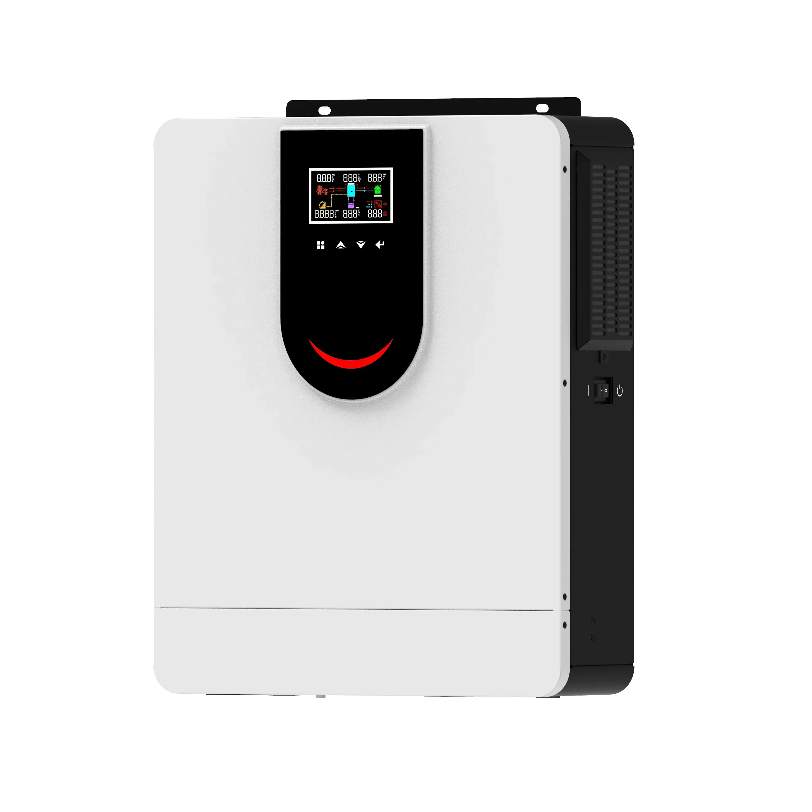 GT Solar High Frequency 1kw 2kw 3.2kw 4.2kw 6.2kw 10.2kw pure sine wave 230VAC  Hybrid Solar Inverter with mppt for out door