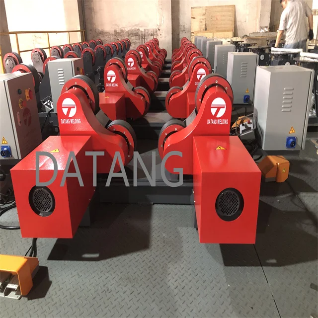 Custom-Made Automatic 10T Welding Rotator Specially Designed Turning Rolls