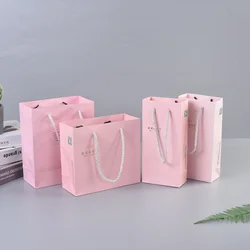 Oem бумажный пакет от производителя, упаковка для одежды, бумажный пакет на заказ с принтом логотипа