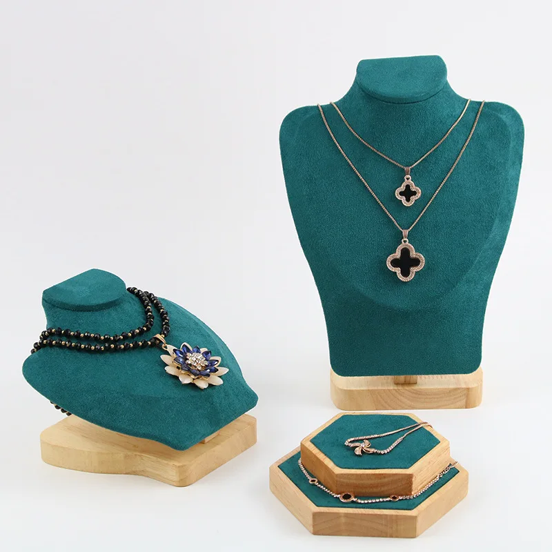 Spot European style necklace neck display rack portrait model jewelry display rack necklace bracelet display