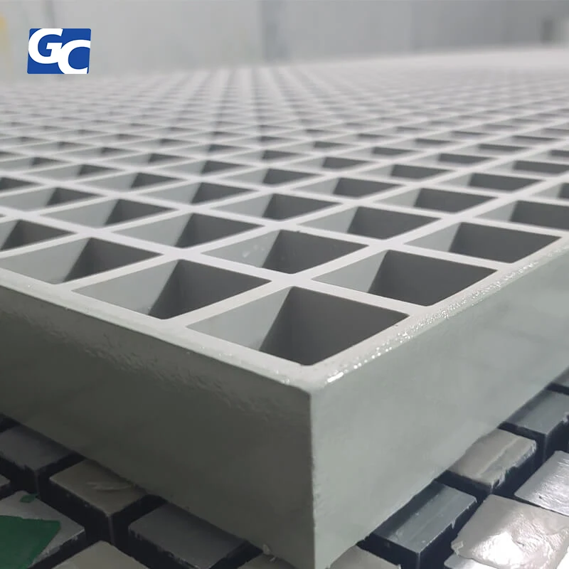 GRECHO Plastic Molded Frp Car Wash Grating Sheet Fiberglass Mesh Grate