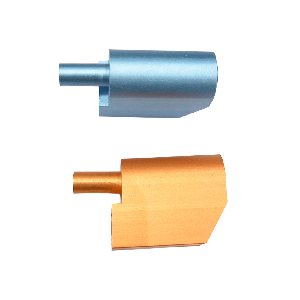 Blue anodized aluminum parts cnc machining parts for bicycle