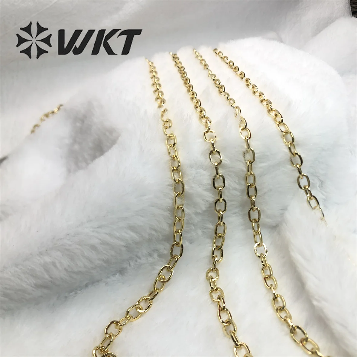 WT-BC177 WKT Новый ювелирных украшений Hand-Made цепи ожерелье или браслет Женская мода Большой звено свободного фасона с