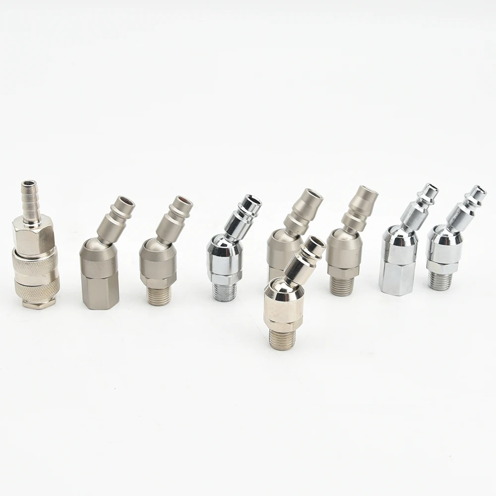 Universal Air Plug  JP Or US Or EU Male Air Connector Or EU US Compatible Female Air Plug C Type Quick Connector