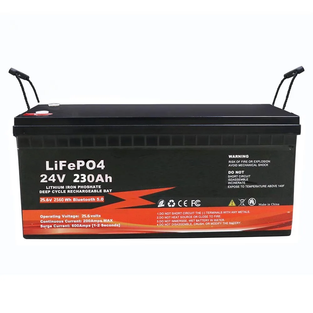 Energy storage battery 24v 100Ah 200Ah 230Ah solar energy systems lithium ion batteries lifepo4 battery