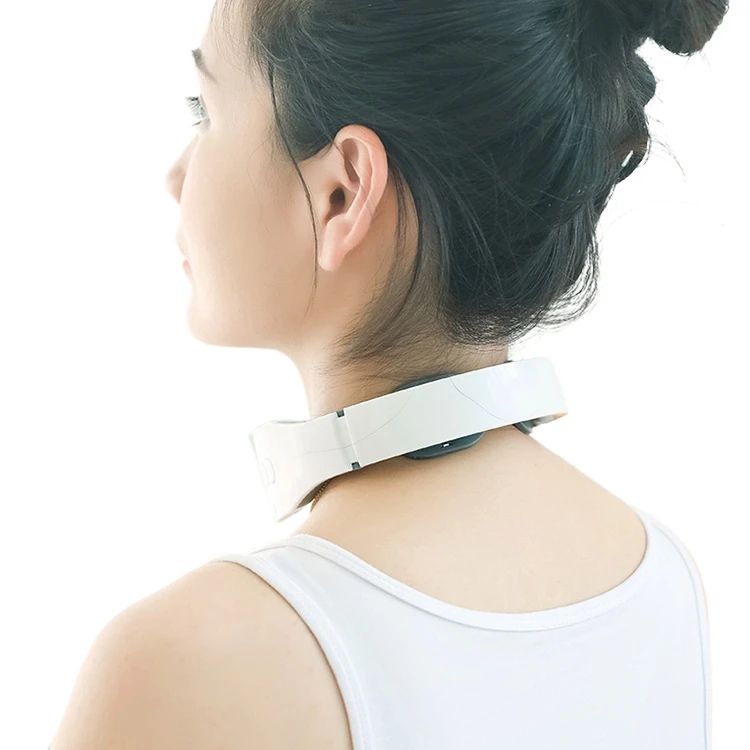 New cervical face and neck lifting massager pendant multifunctional heating pulse shoulder and neck massage instrument portable