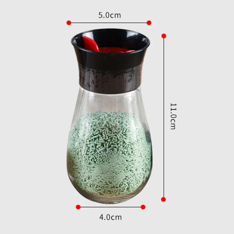 Condiment china wholesale empty single kitchen glass spice jars bottles 120ml  glass herb & spice tools spice jars packaging