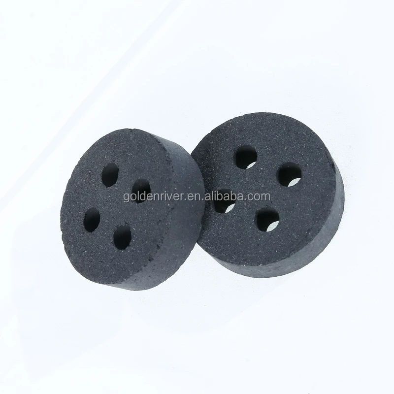 Professional manufacturer Hookah charcoal with four holes