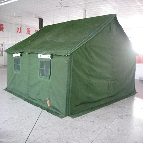 thick 10 persons cotton canvas tent