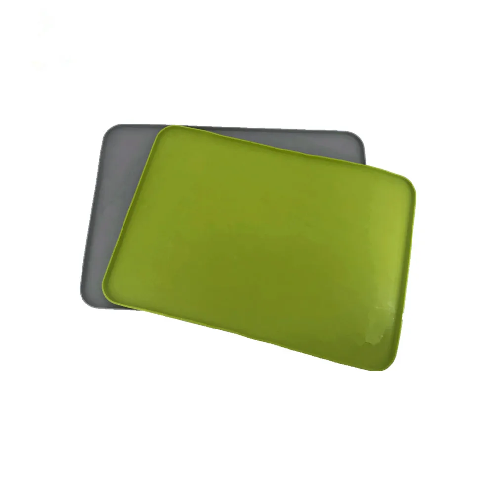 
 Большая комнатная коврики для пищевых продуктов и воды, Пищевой Силикон ПЭТ коврик для собак, со съемным моющимся чехлом, коврик для домашних животных  