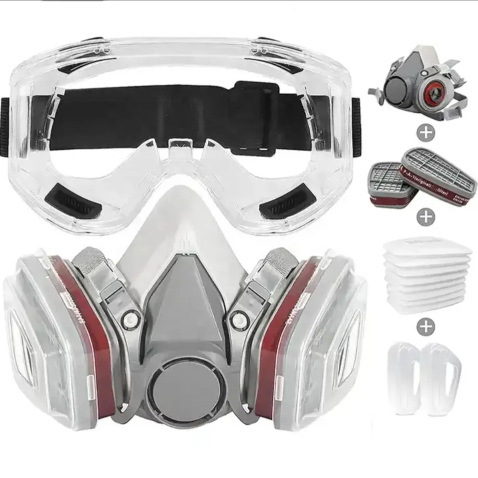 Protective Air Pollution air dust mask 6200  Anti Particulate Formaldehyde Toxic Half Respirator for Painting gas mask