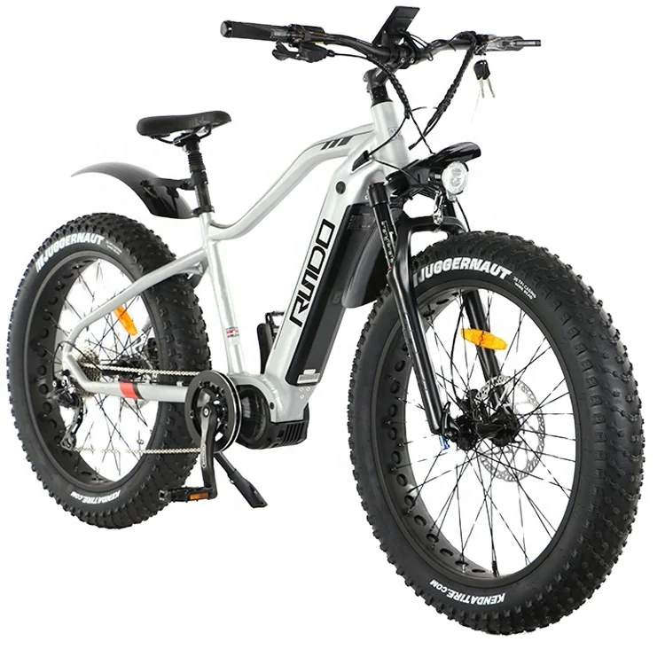 Rundo 27 дюймов e велосипеды с толстыми покрышками 1000 ватт Электрический горный велосипед Байк, способный преодолевать Броды для продажи