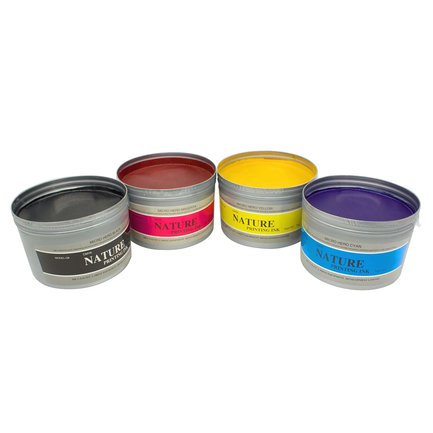 CXK-12 Process Ink CYMK Glossy Ink High Concentration Offset Printing UV Ink