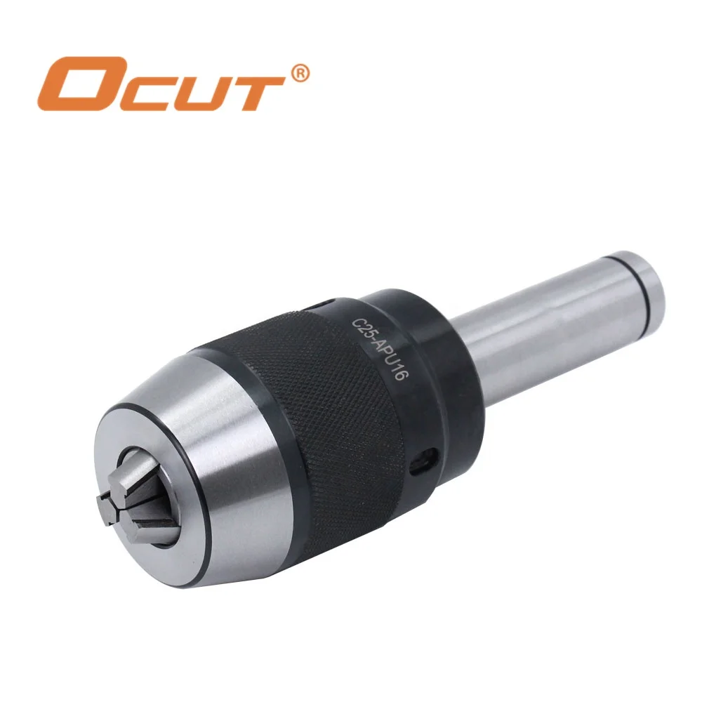 13mm 16mm Taper Fitting Drill Chuck C20 APU13 Integrated Keyless Drill Chucks with Straight Shank Keyless Drill Chuck
