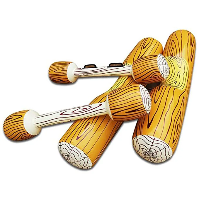 Inflatable  water match-up Battle Logs Pool Float Toys for Adults  (4pcs)