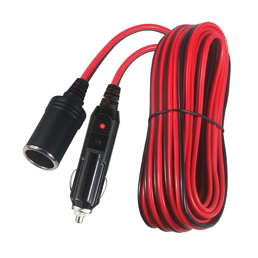 Лидер продаж SPT-2 18 16 14 AWG 12V 24V прикуриватель штекер Адаптер для автомобиля