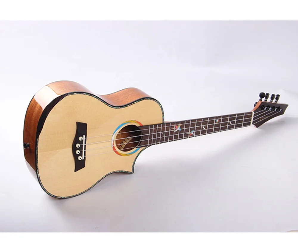 UK-SD5-26  Wholesale Chihiro 26 Inch Spruce Ukulele Musical Instruments Guitar China Guangzhou Manufacturer