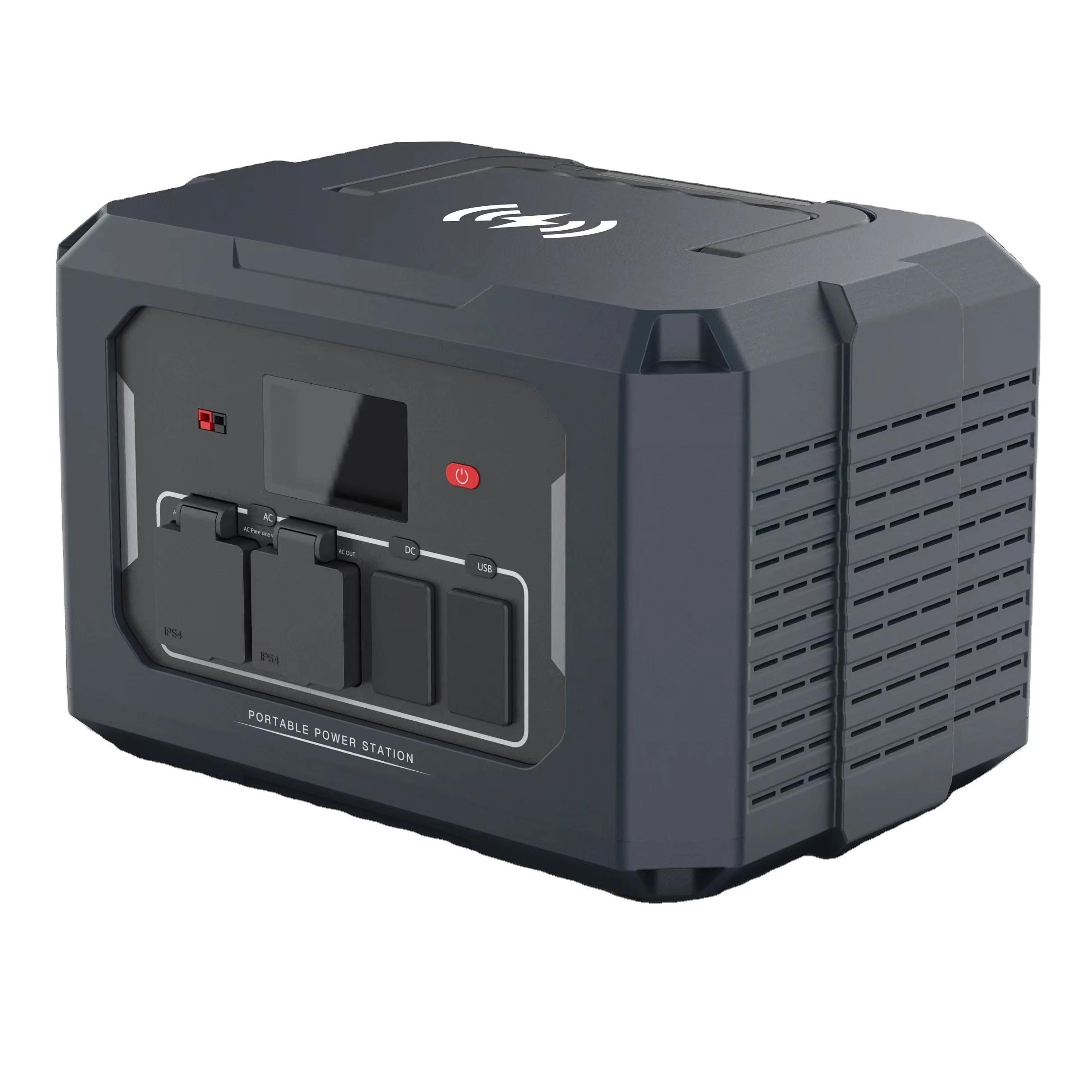 1280Wh  solar Portable Power Station LiFePO4 with Lithium Iron phosphate  ,110V/1500W, solar battery generator ,power bank