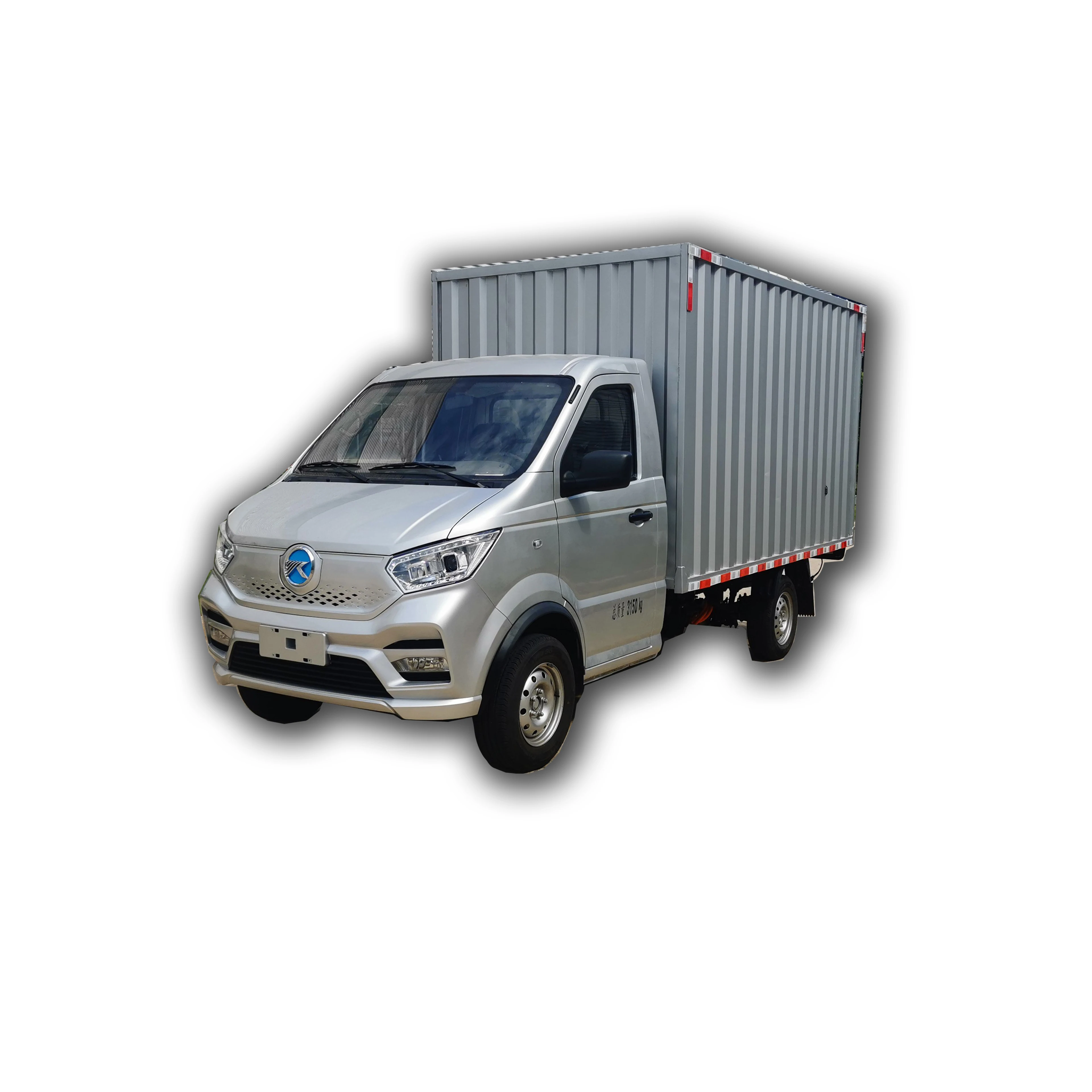 KAMA EV1 Mini Box Cargo Trucks 41.93kWh Electric 1.5 Ton Truck 4x2 For Goods Transportation