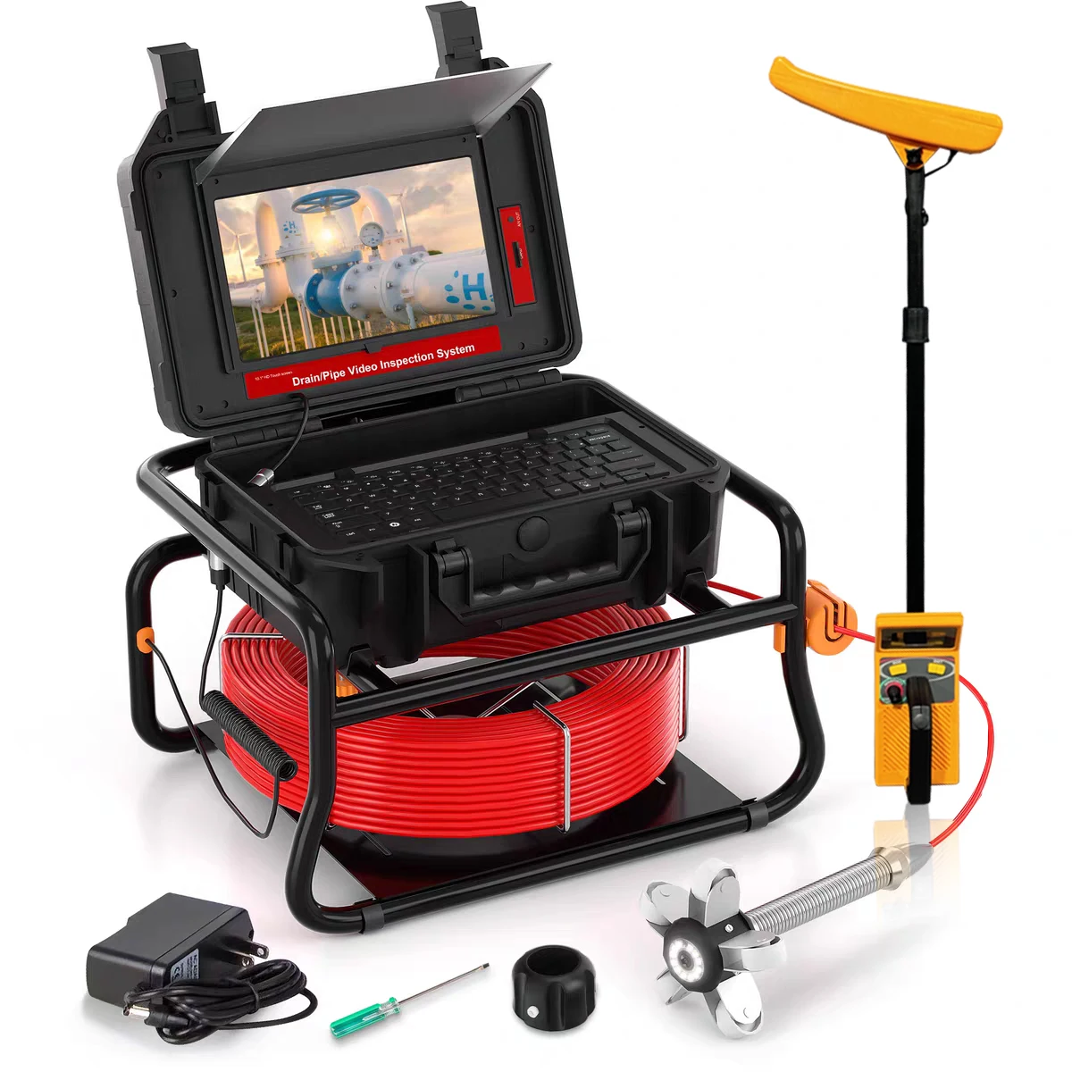 New sewer camera receiver picks up location of underground camera signals