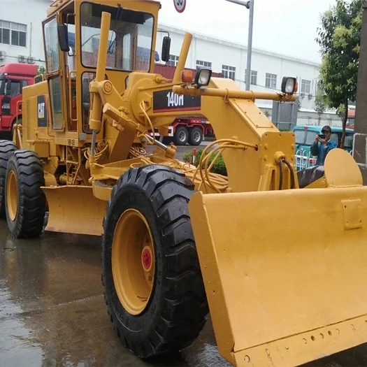 Used Caterpillar 140H motor grader with good condition Used heavy equipment used motor grader CAT 140H grader caterpillar