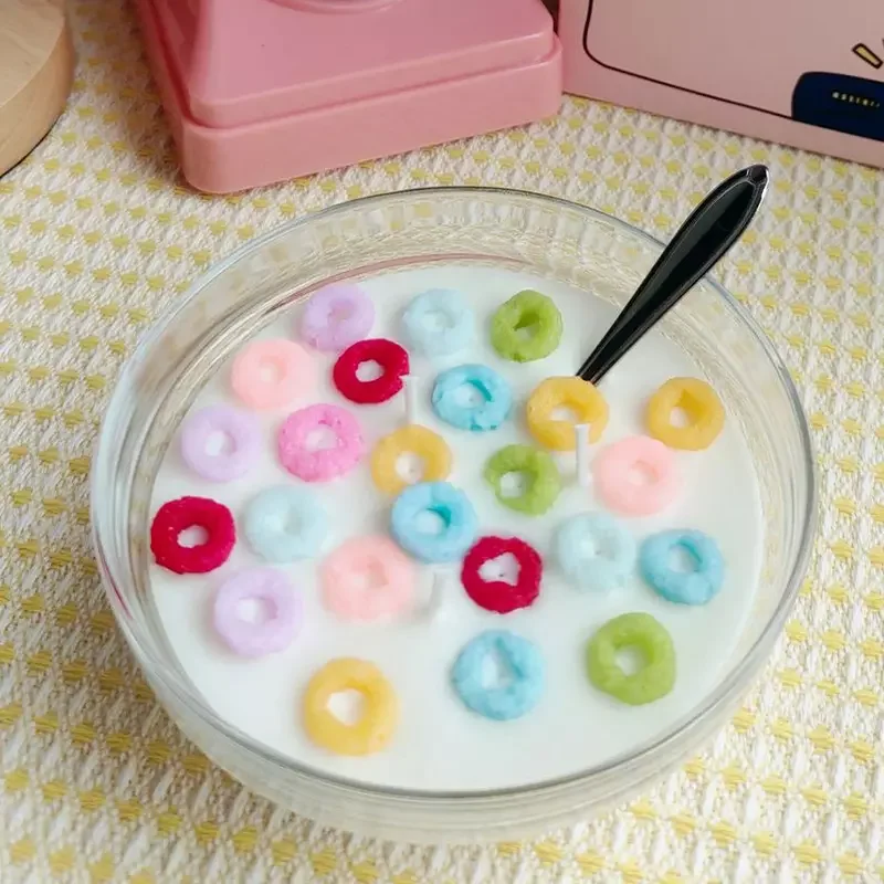 Soy Wax Handmade cereal candles Custom Scent Coconut  Scented Candle