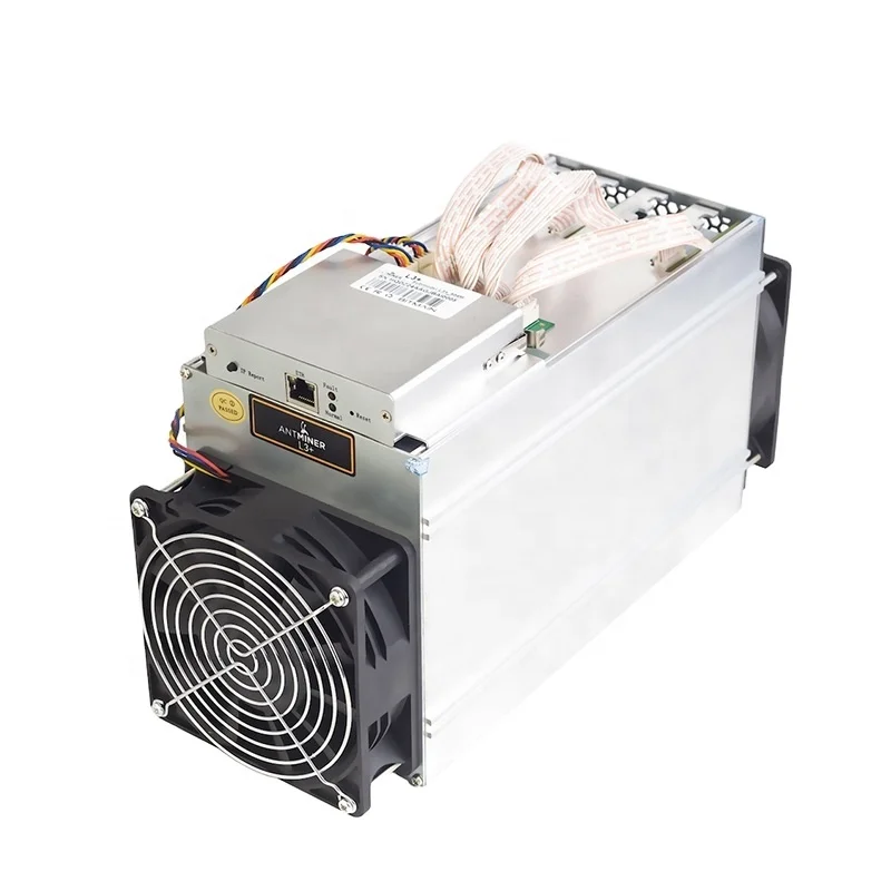 Hot Sale Used Second Hand Doge Ltc coin Antminer L3+ Scrypt Miners Litecoin Miner  504 Mh Miner 800w