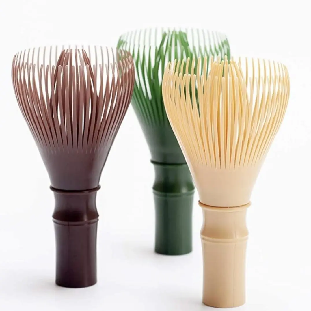 Tea whisk food grade matcha brushing tea Baibenli baking drinks  stirring tea brush PP whisk