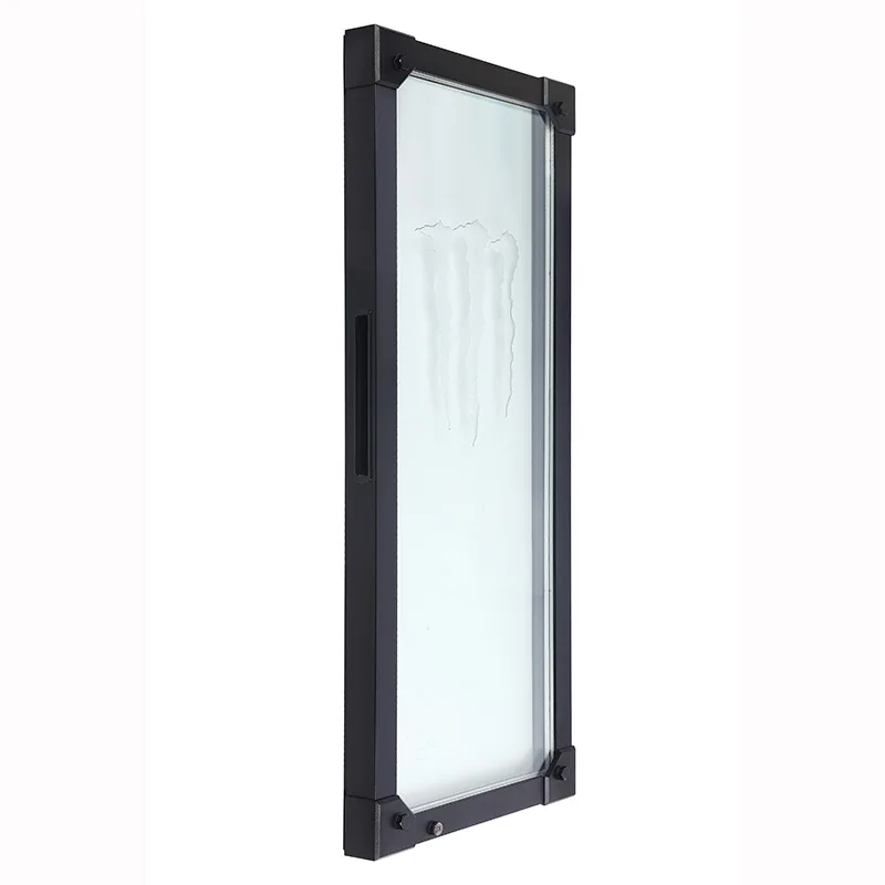 
restaurant supermarket freezer showcase glass door 