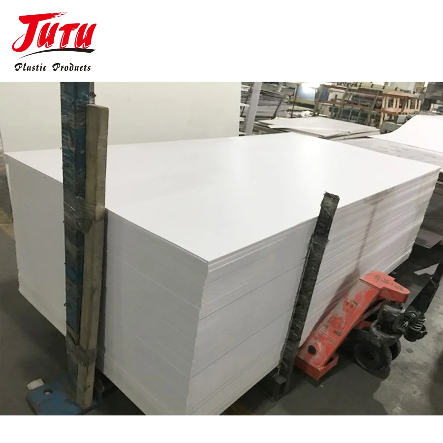 JUTU Customized Color Trim Board Lightweight PVC Foam Board Waterproof Expanded PVC Sheet