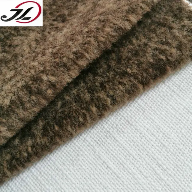 New fashion over coating cashmere plush wool fabric
