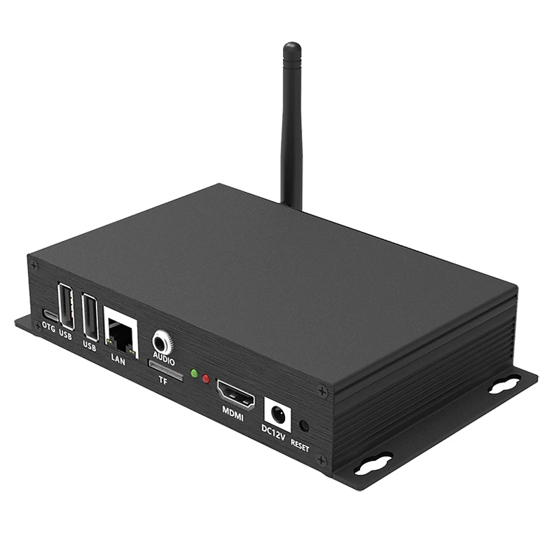 
 Заводская цена 1080p wifi/LAN Ethernet цифровая вывеска медиаплеер с четырехъядерным процессором 1,6 ГГц  
