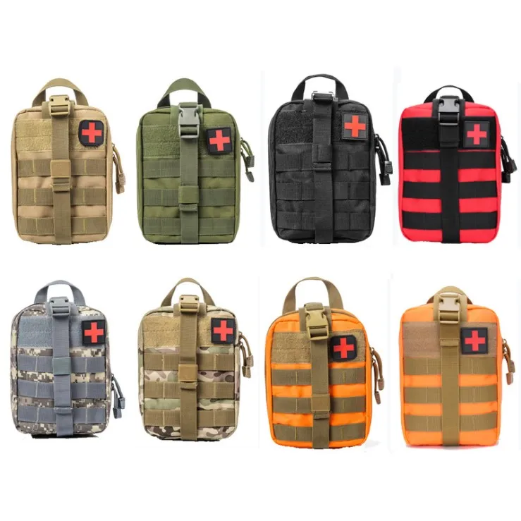 Tactical Trauma Kit Emergency First Aid Stop The Bleed IFAK Refill Supplies Combat Survival Gear Medical Kit Bag