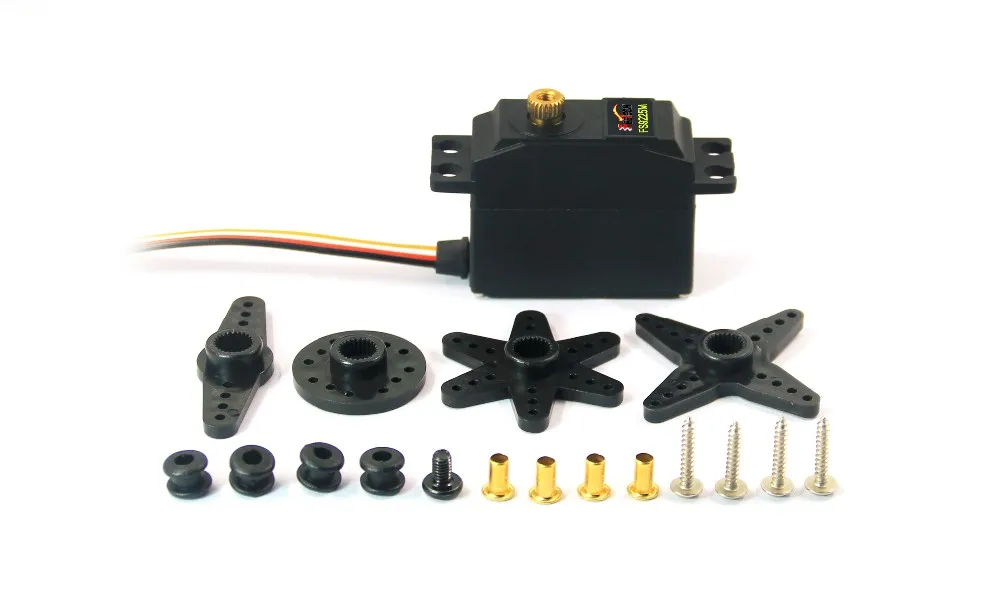 FEETECH FS9225M 25G цифровой сервопривод Маленький 6 В 5 кг-см металлические детали для радиоуправляемый самолет двери лодок и самолетов