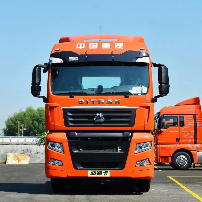 Sinotruk SITRAK CNG C7H Used Tractor Low Price F3000 CNG Tractor Trailer Head Truck 6x4 380hp 120 M 3 12 Automatic Heavy Truck