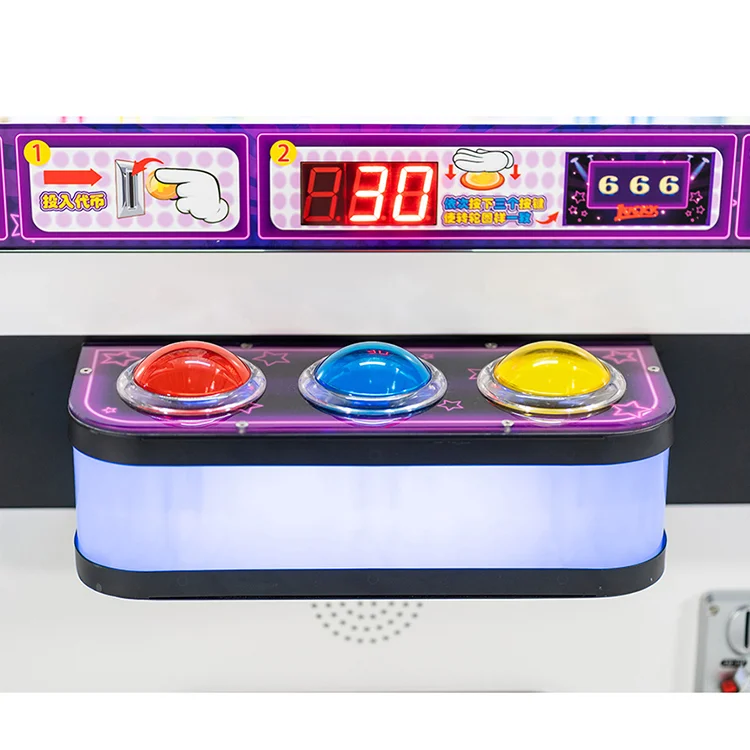Coin Operated Games Indoor Game Lottery Skill Prize Game Machine Lucky Spin 666