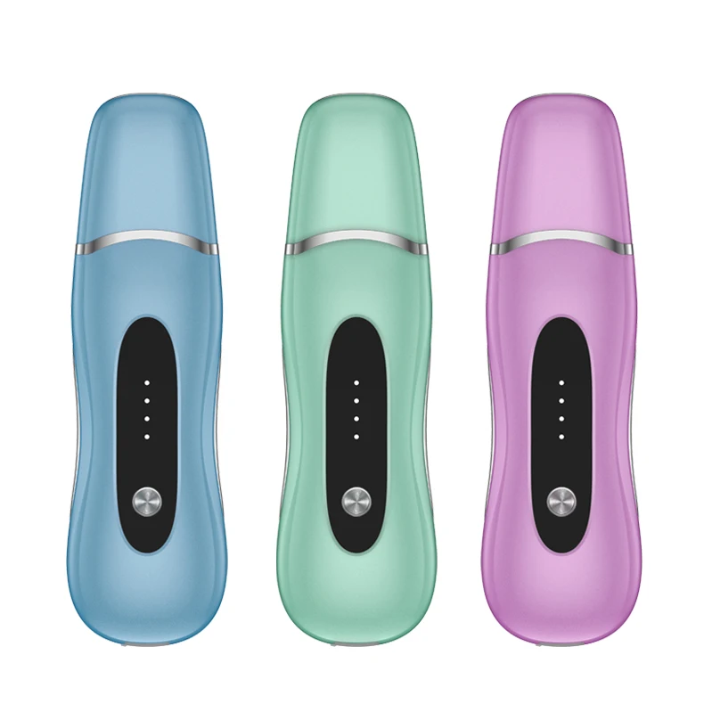 Wholesale Facial Care Electric Skin Tightening Anti-Wrinkle Portable Ultrasonic Beauty Scrubber